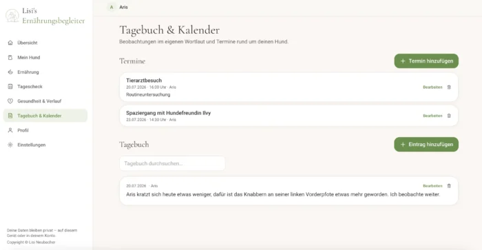 KalenderTagebuch